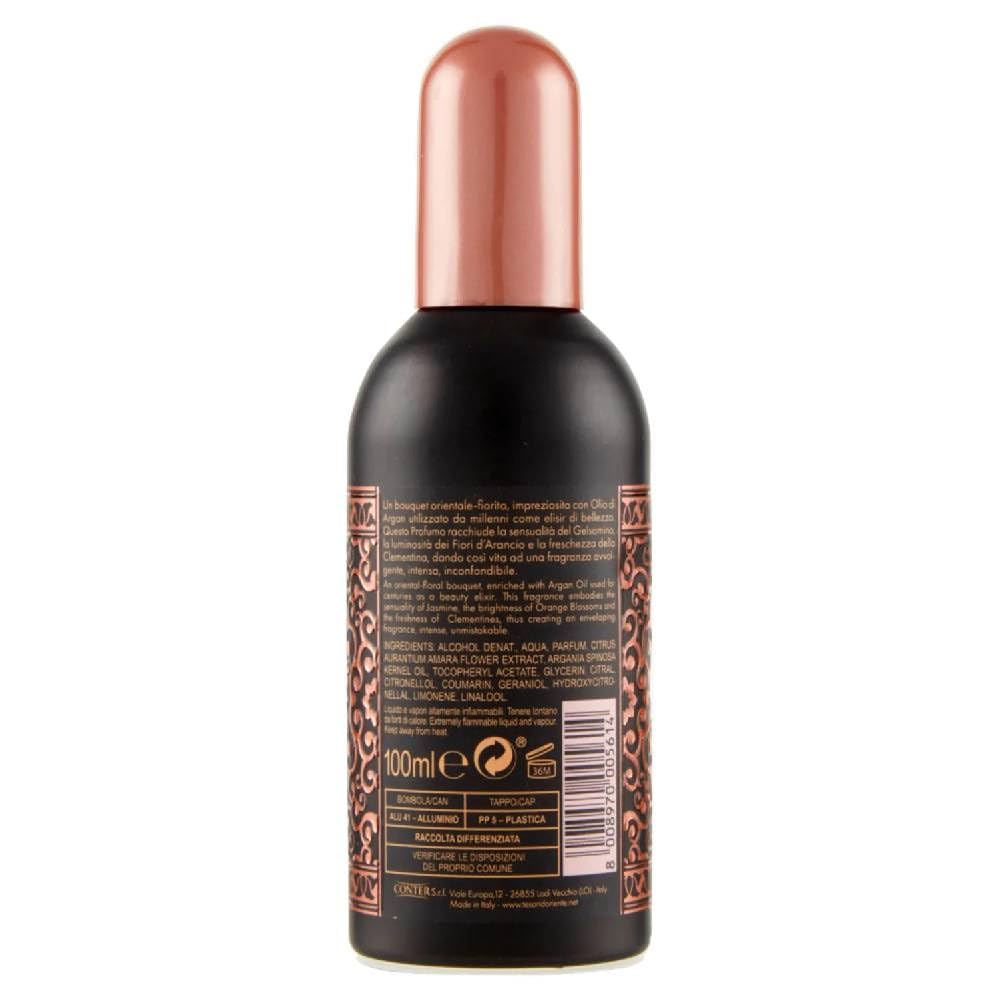 Tesori d'Oriente EDT Byzantium | 100 ml | aromatisches Parfüm | schwarze Rose & Labdanum | im Aluminiumflakon | Wellness-Ritual für Körper & Sinne