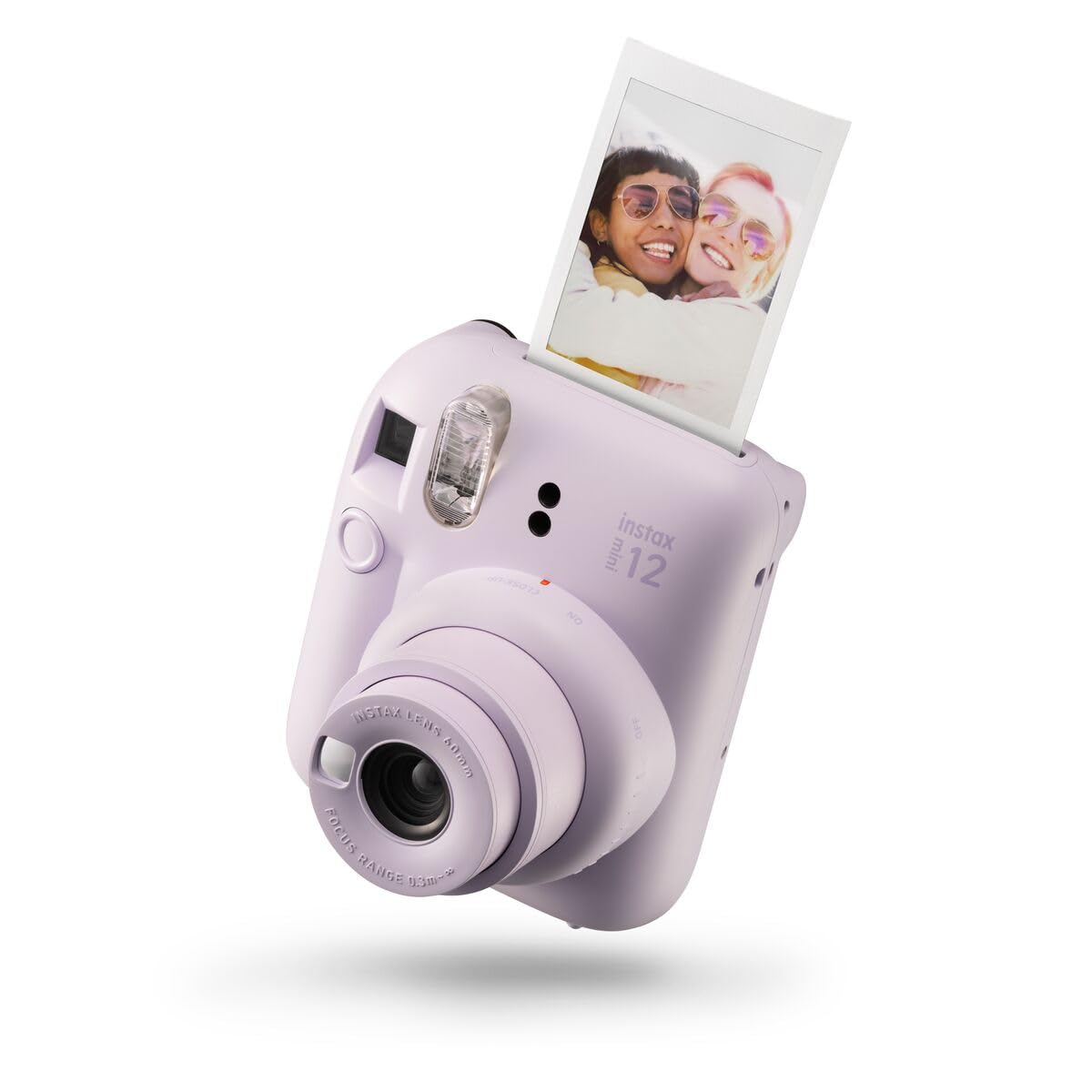 FUJIFILM instax mini 12™ Sofortbildkamera für Erwachsene | Kamera mit Sofortdruck für farbige Erinnerungen zum Anfassen – Selfiespiegel, Nahaufnahmemodus & automatische Belichtung | Pastel Blue