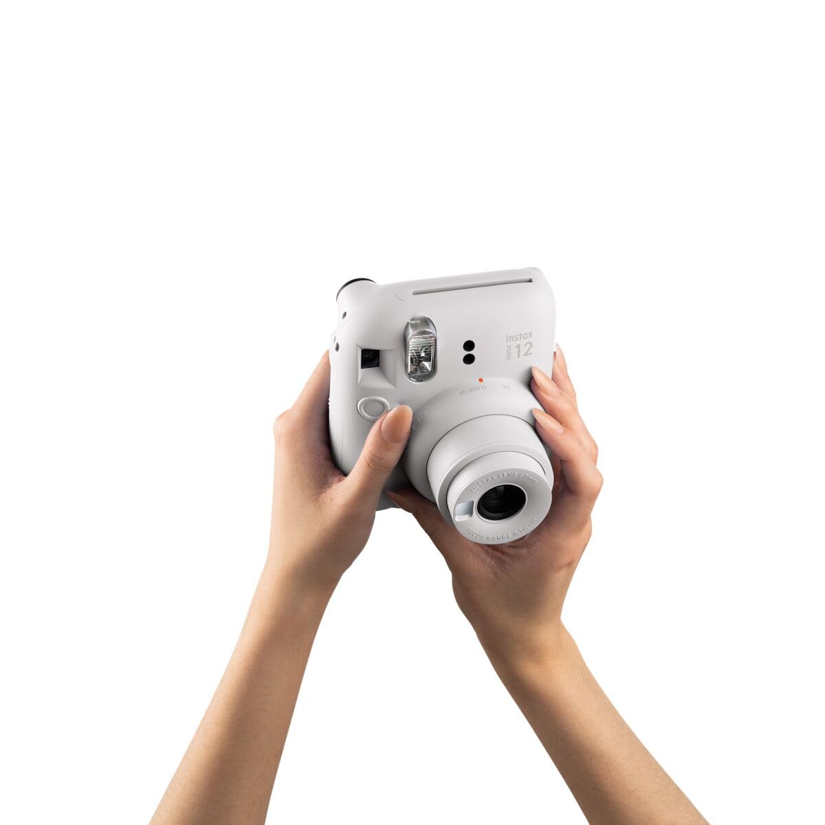 FUJIFILM instax mini 12™ Sofortbildkamera für Erwachsene | Kamera mit Sofortdruck für farbige Erinnerungen zum Anfassen – Selfiespiegel, Nahaufnahmemodus & automatische Belichtung | Pastel Blue