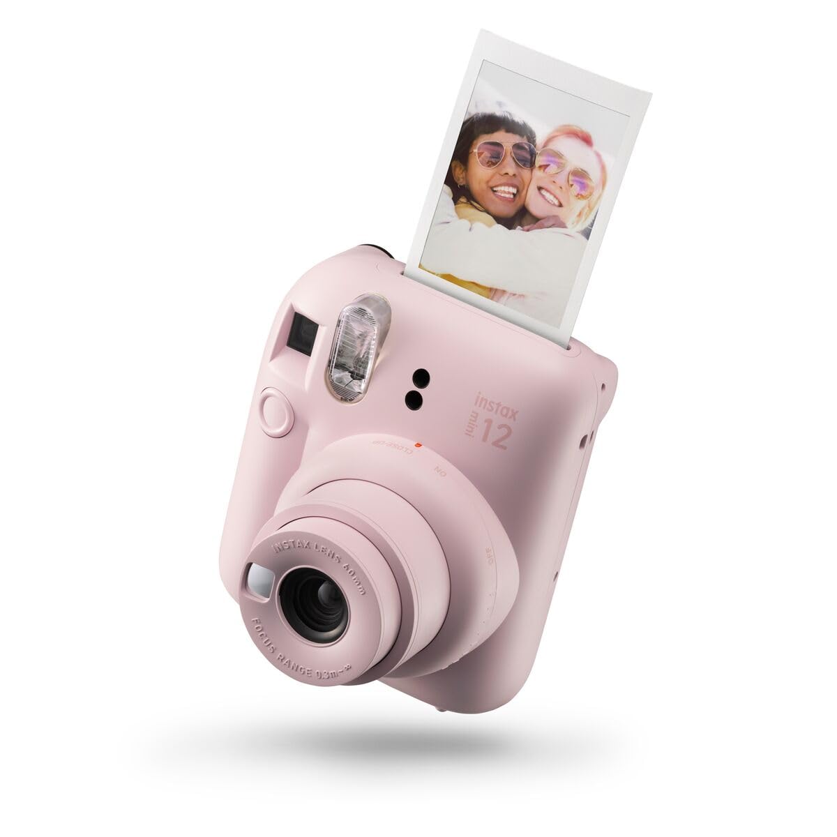 FUJIFILM instax mini 12™ Sofortbildkamera für Erwachsene | Kamera mit Sofortdruck für farbige Erinnerungen zum Anfassen – Selfiespiegel, Nahaufnahmemodus & automatische Belichtung | Pastel Blue