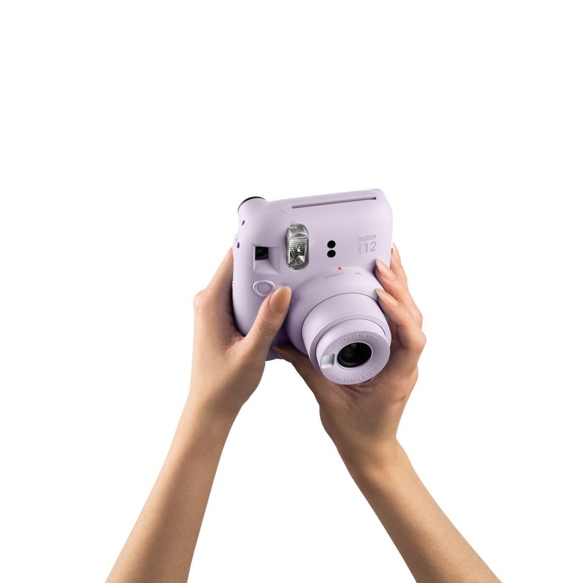 FUJIFILM instax mini 12™ Sofortbildkamera für Erwachsene | Kamera mit Sofortdruck für farbige Erinnerungen zum Anfassen – Selfiespiegel, Nahaufnahmemodus & automatische Belichtung | Pastel Blue