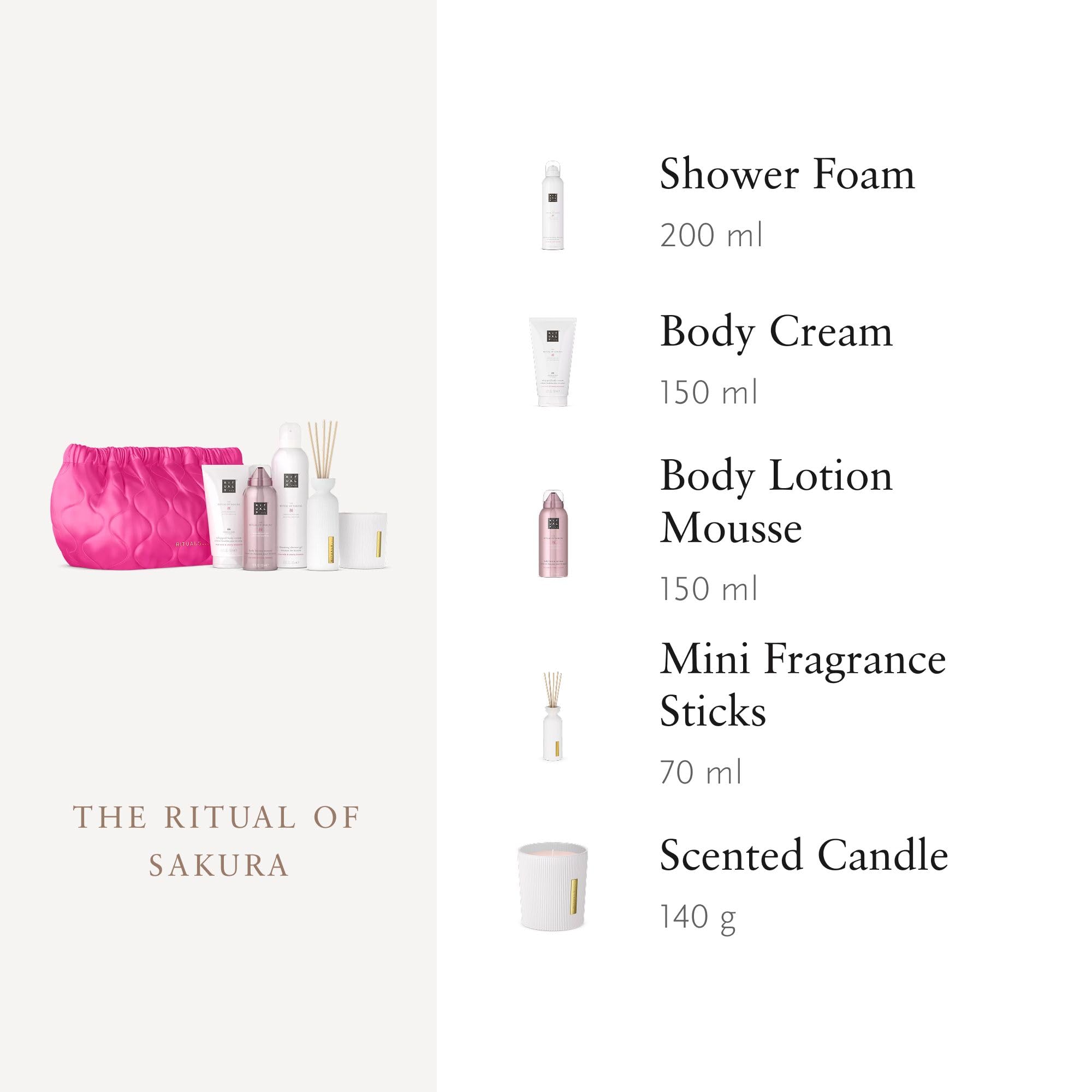 RITUALS The Ritual of Sakura Geschenkbox, klein, Reismilch und Kirschblüte