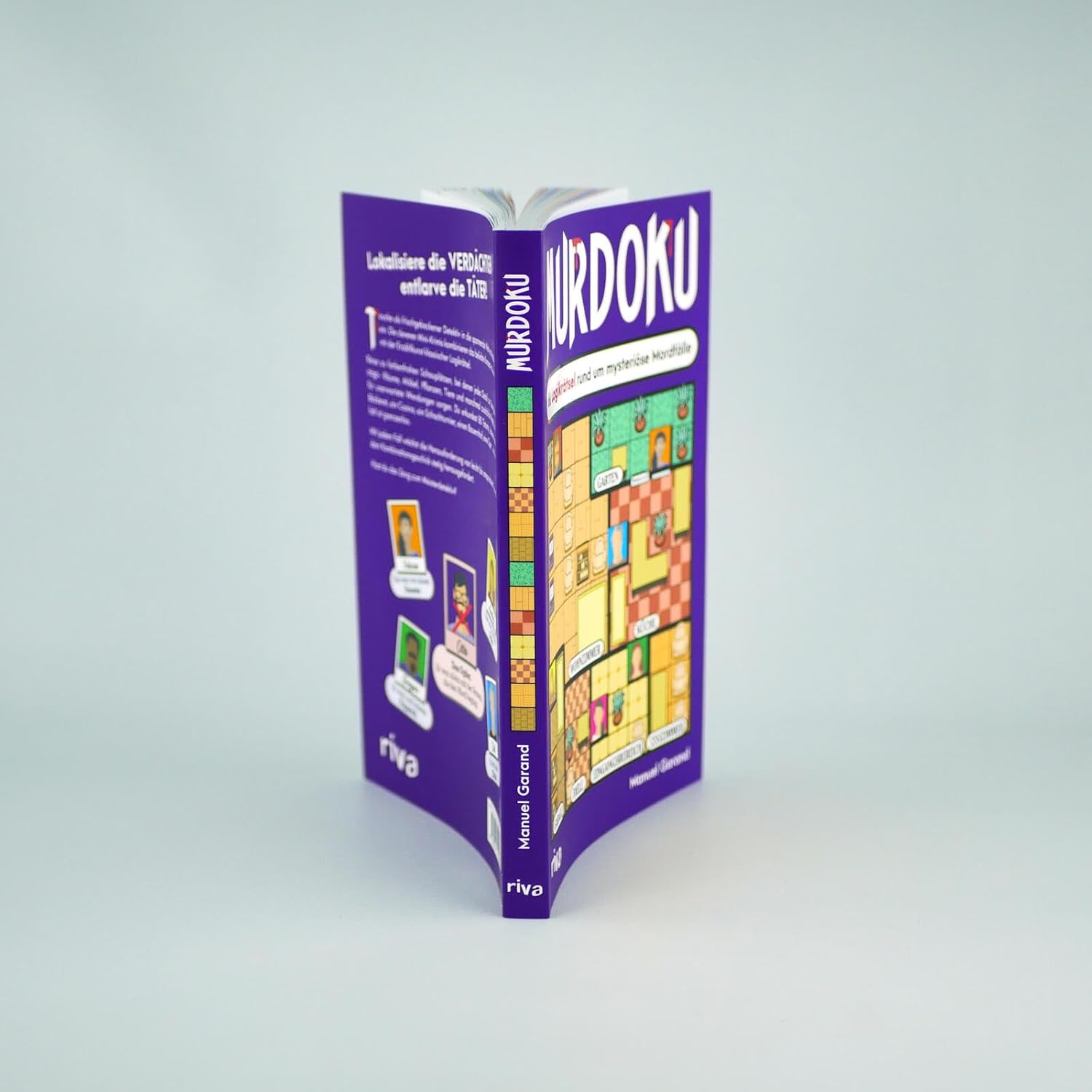 Murdoku: 80 Logikrätsel rund um mysteriöse Mordfälle | Löse spannende Kriminalfälle mit Sudoku und Logicals. Kniffliges Geschenk für True-Crime-Fans und Rätselliebhaber zu Geburtstag