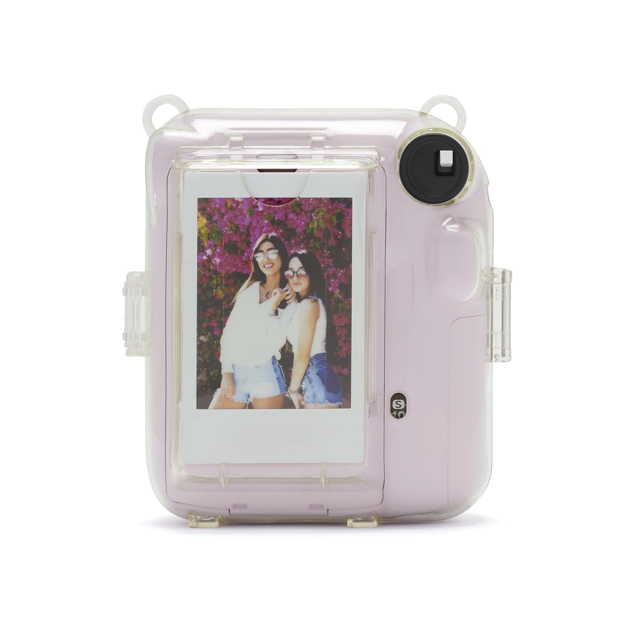 FUJIFILM instax mini 12™ Sofortbildkamera für Erwachsene | Kamera mit Sofortdruck für farbige Erinnerungen zum Anfassen – Selfiespiegel, Nahaufnahmemodus & automatische Belichtung | Pastel Blue