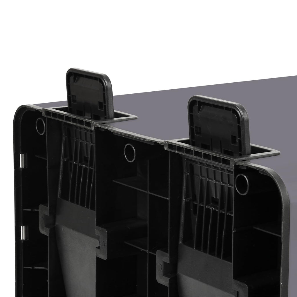 SVITA TM3X18 Edelstahl Treteimer 54 Liter Abfalleimer Mülleimer Design Silber Mülltrennung Papierkorb Küchen-Ordnung Trennsystem