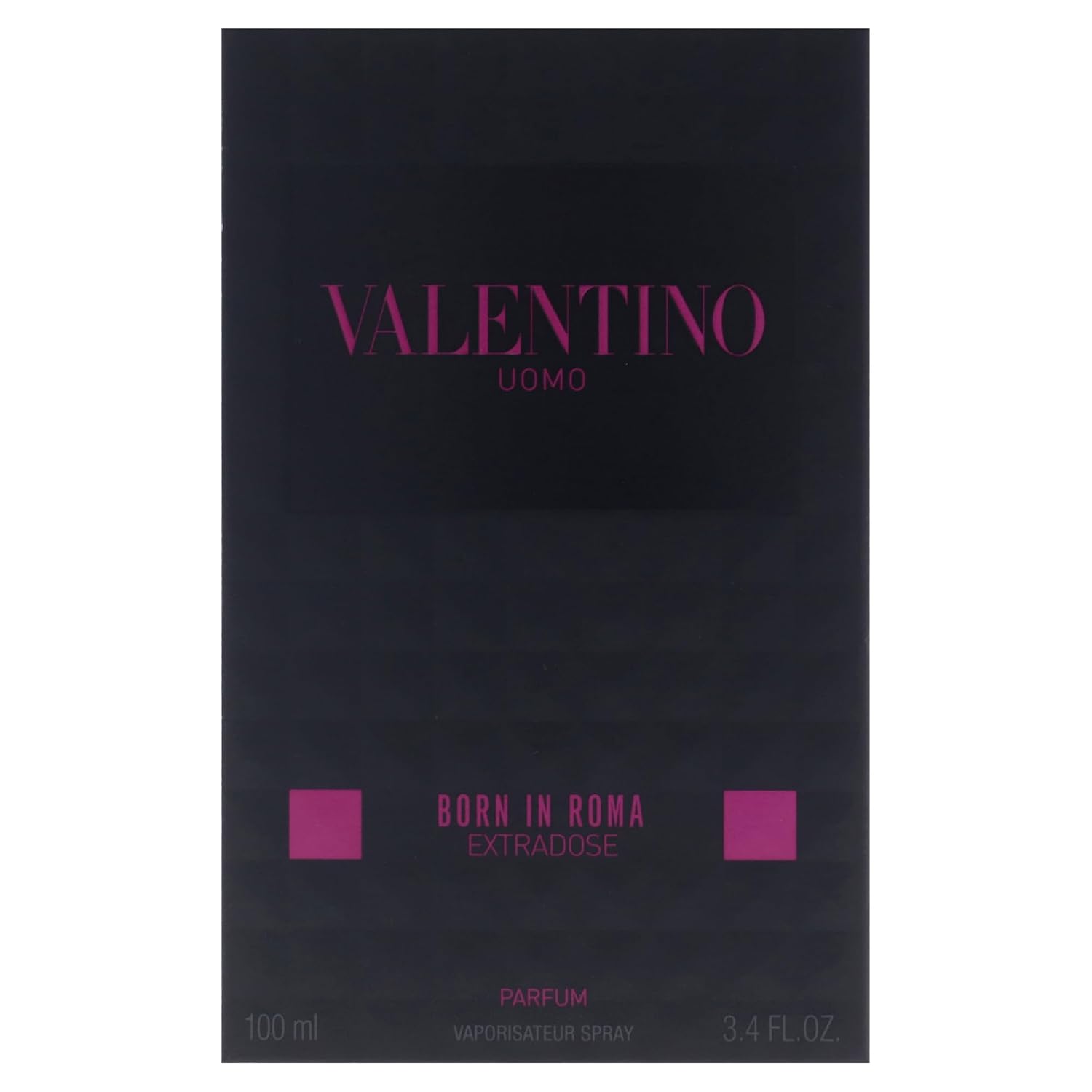 Valentino Uomo Born in Roma Extradose - Spicy, Aromatic, Woody, Fresh - Parfum Long-Lasting Fragrance for Men, 100 ml