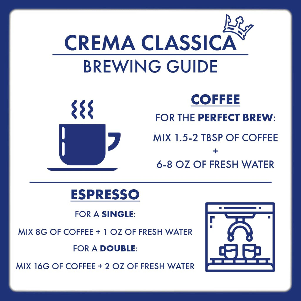 Caffè Borbone Kaffeebohnen - Crema Superiore - Authentischer neapolitanischer Espresso - Intensität 7/10 - Kraftvolle und raffinierte Mischung mit Noten von Milchschokolade und Vanille - 1kg Packung