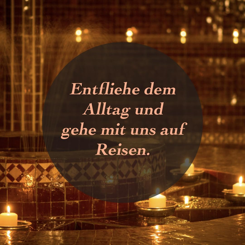 TESORI D’ORIENTE Duftstäbchen 'Hammam' | Aromatischer Raumduft | Orangenblüte, Mandarine & Amber | Duftdauer bis zu 8 Wochen | Sinnlicher Duft für orientalische Atmosphäre | Für Körper & Sinne | 200ml