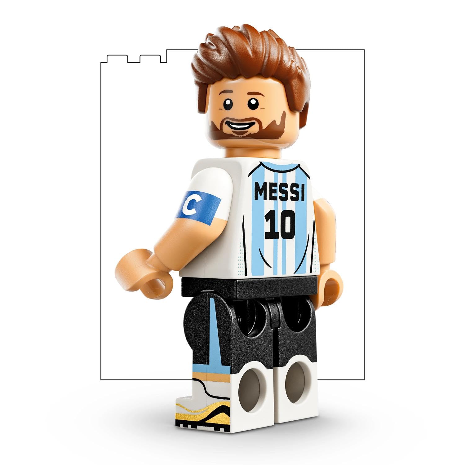 LEGO Editions Cristiano Ronaldo - Fußball-Highlights Spielzeug - 3D Modellbau mit Minifigur zum Sammeln - Kinderzimmer Deko - Geschenk für Jungen, Mädchen ab 10 Jahren und erwachsene Sportfans - 43012