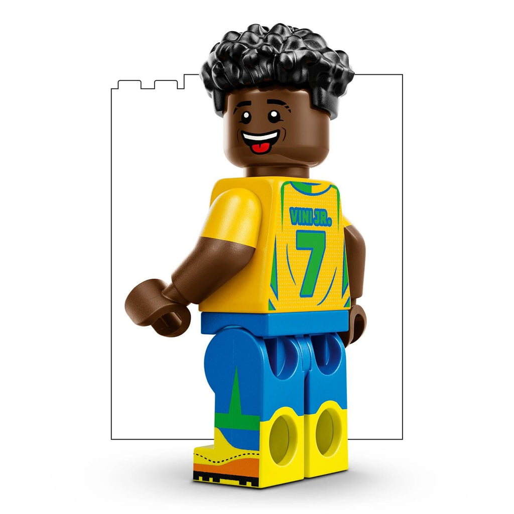 LEGO Editions Cristiano Ronaldo - Fußball-Highlights Spielzeug - 3D Modellbau mit Minifigur zum Sammeln - Kinderzimmer Deko - Geschenk für Jungen, Mädchen ab 10 Jahren und erwachsene Sportfans - 43012