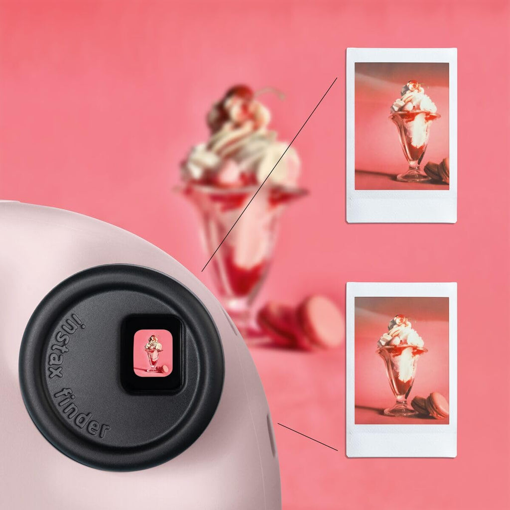 FUJIFILM instax mini 12™ Sofortbildkamera für Erwachsene | Kamera mit Sofortdruck für farbige Erinnerungen zum Anfassen – Selfiespiegel, Nahaufnahmemodus & automatische Belichtung | Pastel Blue