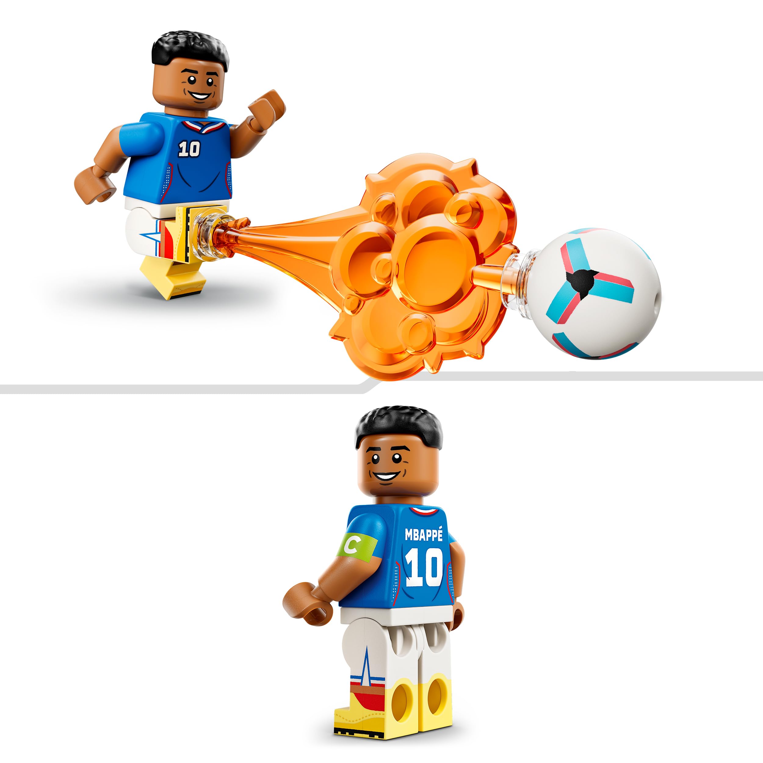LEGO Editions Cristiano Ronaldo - Fußball-Highlights Spielzeug - 3D Modellbau mit Minifigur zum Sammeln - Kinderzimmer Deko - Geschenk für Jungen, Mädchen ab 10 Jahren und erwachsene Sportfans - 43012