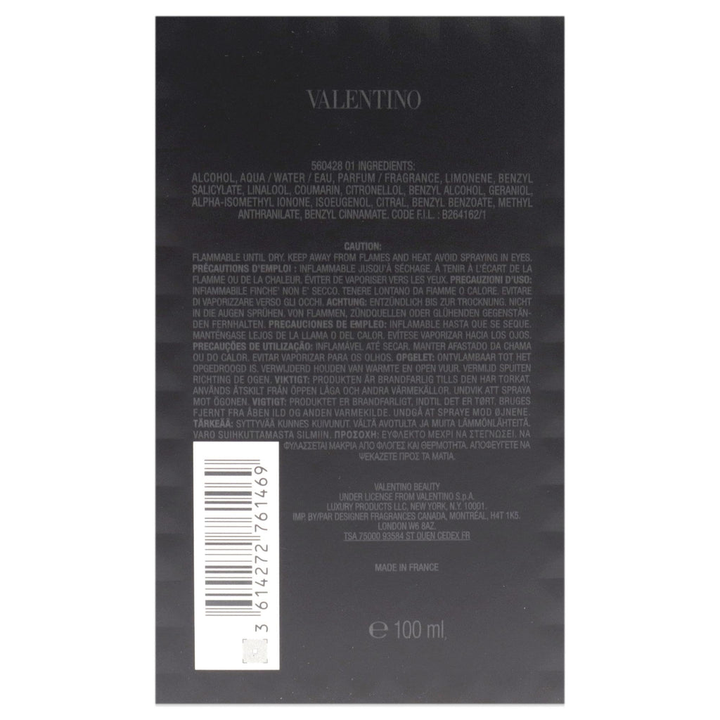 Valentino Eau de Toilette für Herren, 100 ml