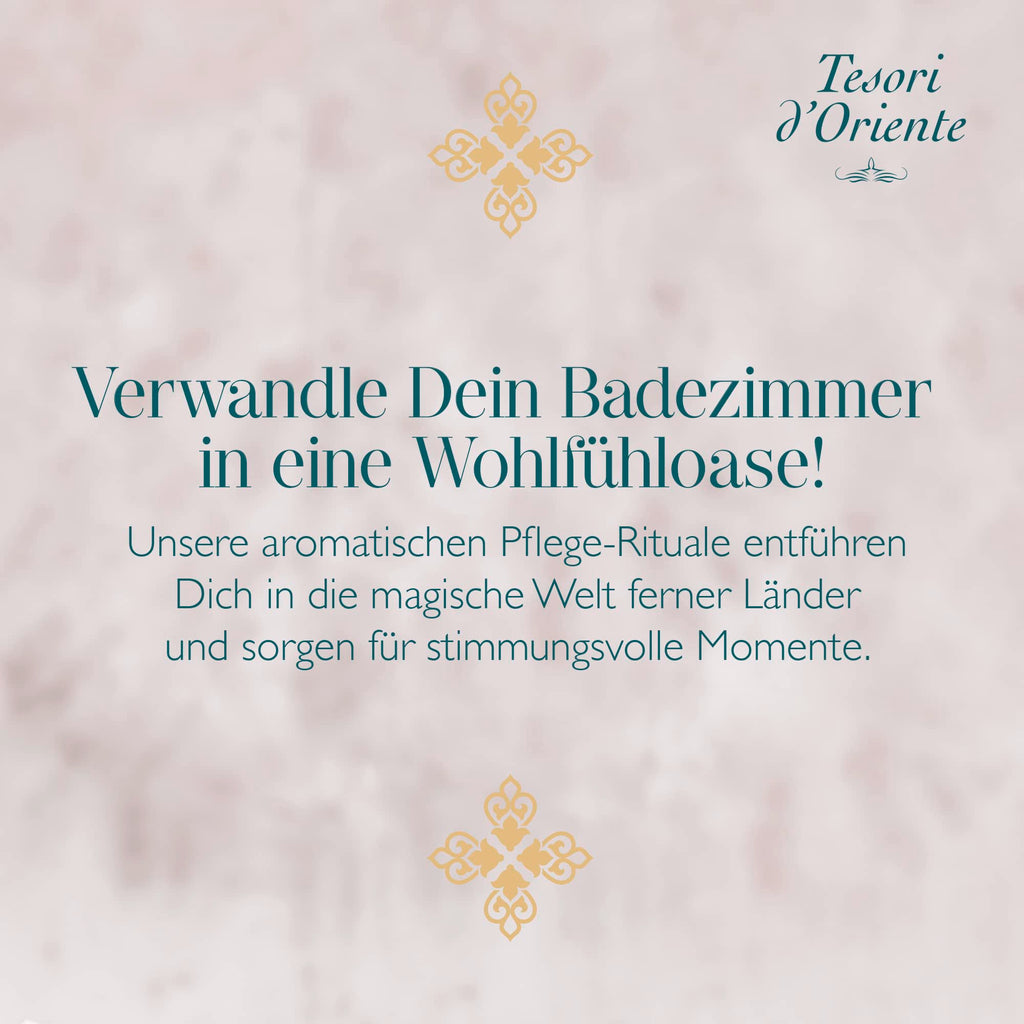 Tesori d'Oriente EDT Byzantium | 100 ml | aromatisches Parfüm | schwarze Rose & Labdanum | im Aluminiumflakon | Wellness-Ritual für Körper & Sinne