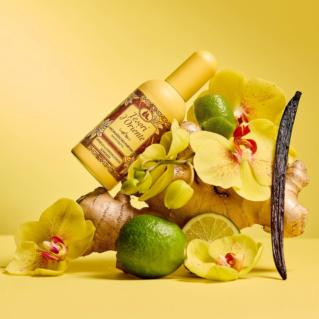 Tesori d'Oriente EDT Byzantium | 100 ml | aromatisches Parfüm | schwarze Rose & Labdanum | im Aluminiumflakon | Wellness-Ritual für Körper & Sinne