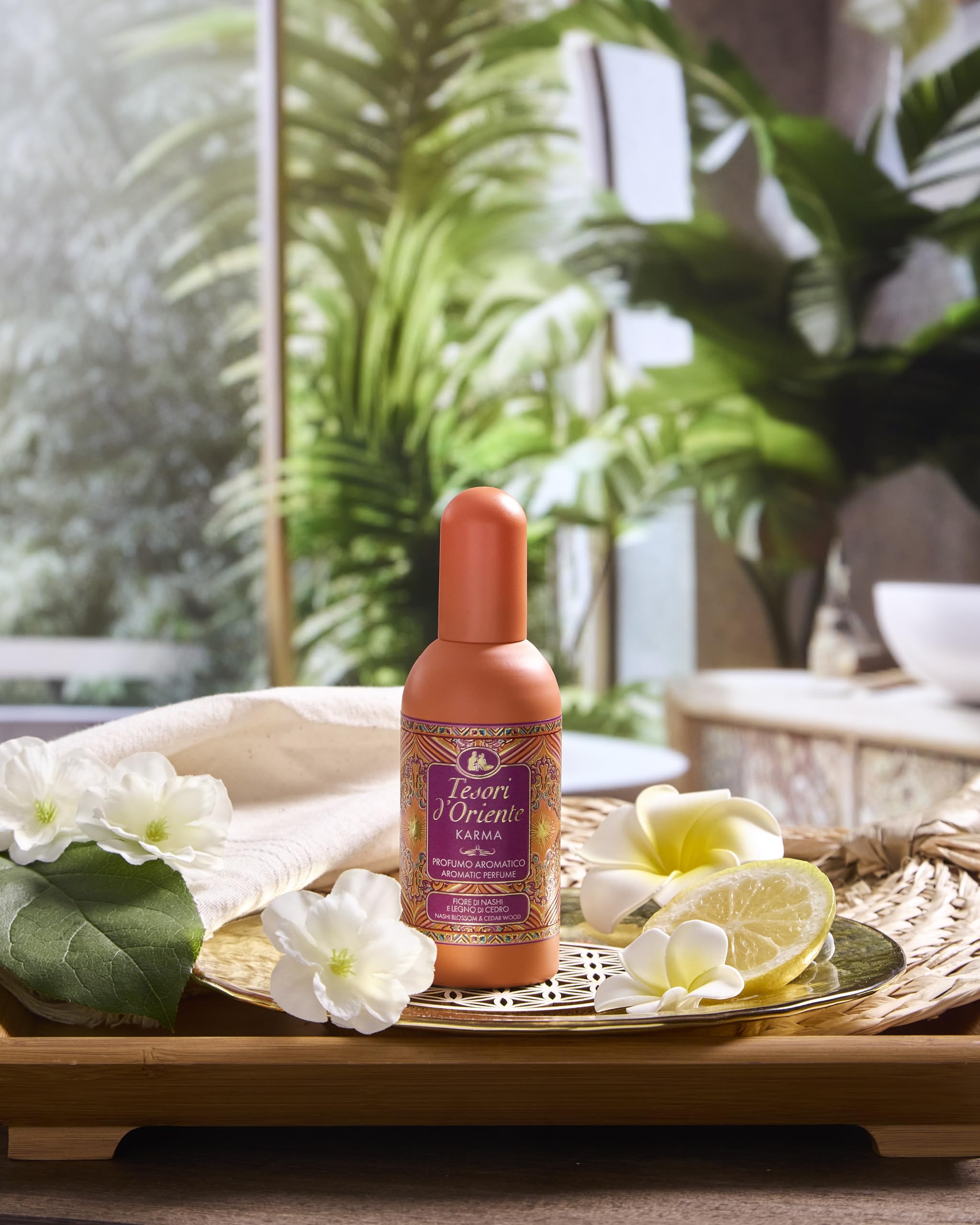 Tesori d'Oriente EDT Byzantium | 100 ml | aromatisches Parfüm | schwarze Rose & Labdanum | im Aluminiumflakon | Wellness-Ritual für Körper & Sinne