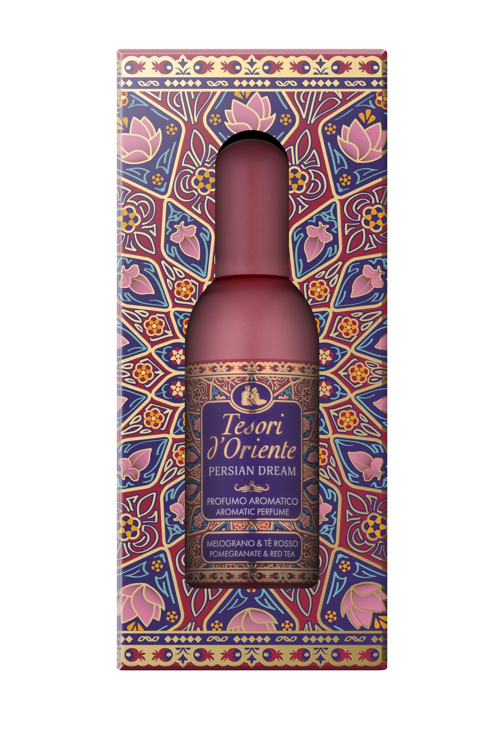 Tesori d'Oriente EDT Byzantium | 100 ml | aromatisches Parfüm | schwarze Rose & Labdanum | im Aluminiumflakon | Wellness-Ritual für Körper & Sinne
