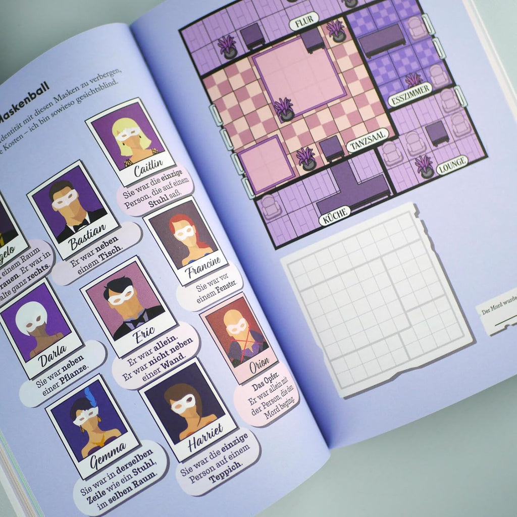 Murdoku: 80 Logikrätsel rund um mysteriöse Mordfälle | Löse spannende Kriminalfälle mit Sudoku und Logicals. Kniffliges Geschenk für True-Crime-Fans und Rätselliebhaber zu Geburtstag