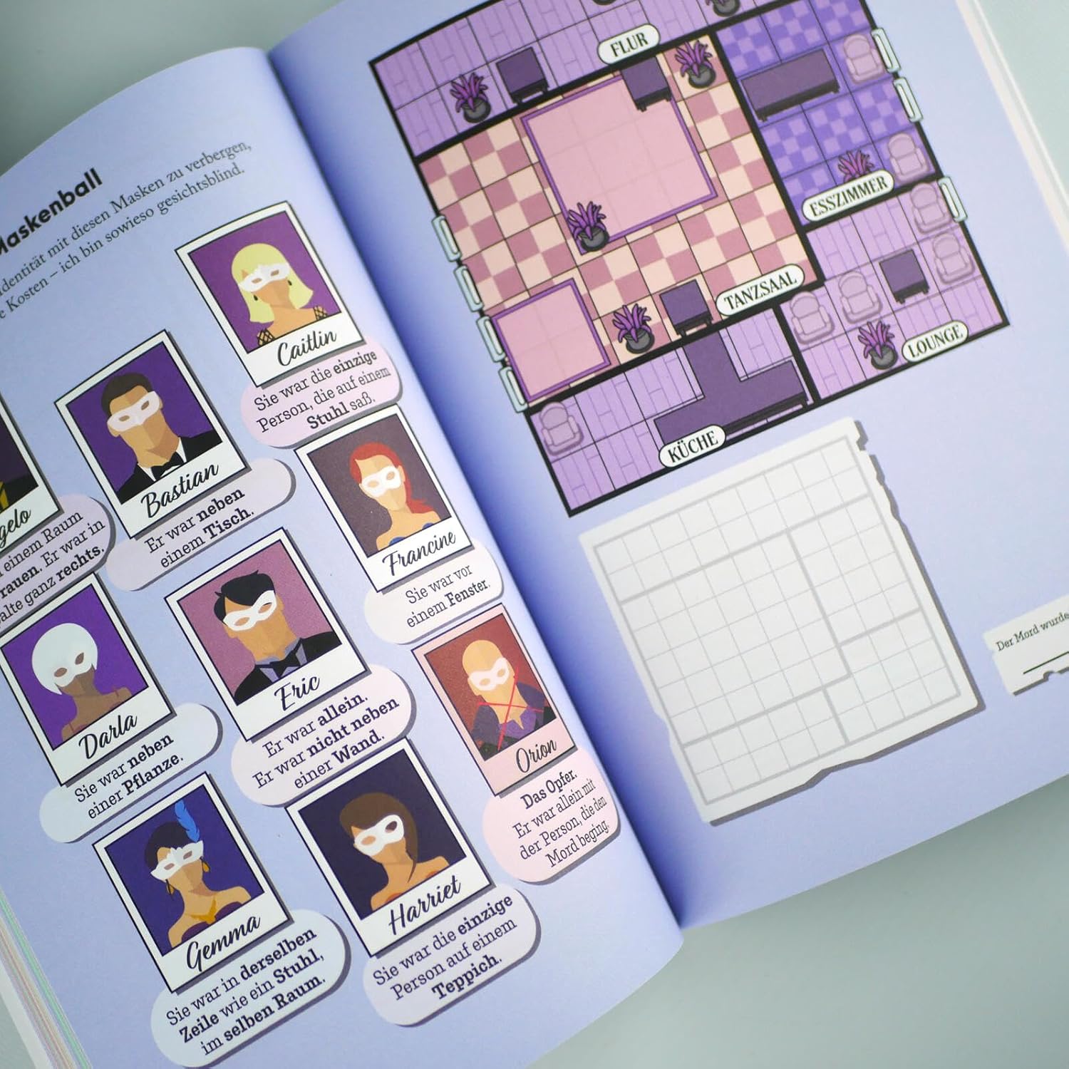 Murdoku: 80 Logikrätsel rund um mysteriöse Mordfälle | Löse spannende Kriminalfälle mit Sudoku und Logicals. Kniffliges Geschenk für True-Crime-Fans und Rätselliebhaber zu Geburtstag