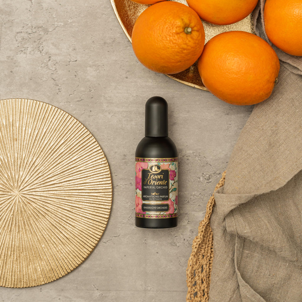 Tesori d'Oriente EDT Byzantium | 100 ml | aromatisches Parfüm | schwarze Rose & Labdanum | im Aluminiumflakon | Wellness-Ritual für Körper & Sinne